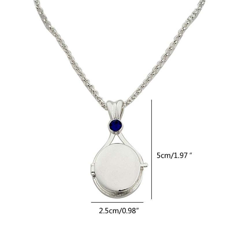 3-Color Opening and Closing Shell-shape Box Pendant Necklace Romantic Party Jewelry Fashion Clavicle Chain for Women