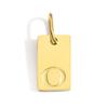 Gold-Plated Alphabet Pendant Accessories – 26 English Letters Stainless Steel for DIY Jewelry