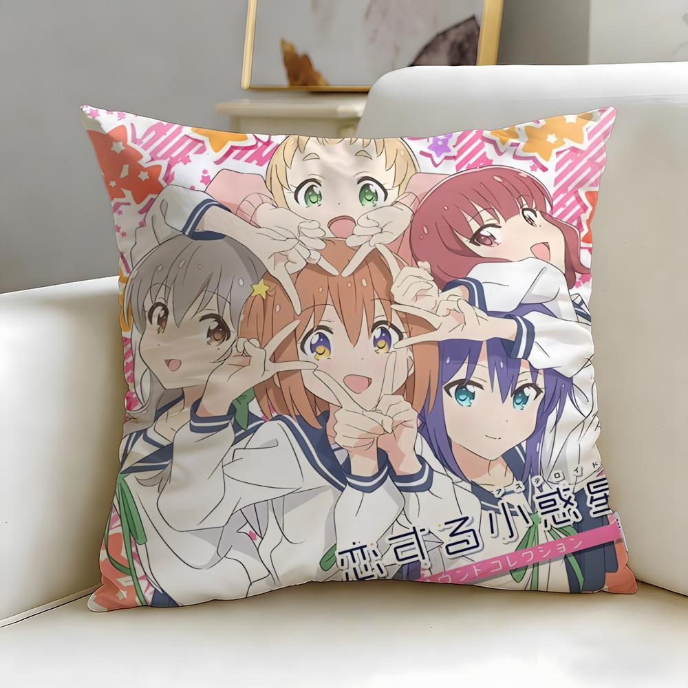 Anime Asteroid in Love Kissenbezug Weich Leicht zu Waschen Kissenhülle Vielseitig für Sofa Bett Reise und Büro