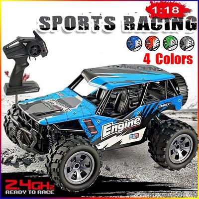 1:18 Voiture Télécommandée Sans Fil 2.4ghz Drift Tout Terrain Télécommande Escalade Véhicule Tout-Terrain