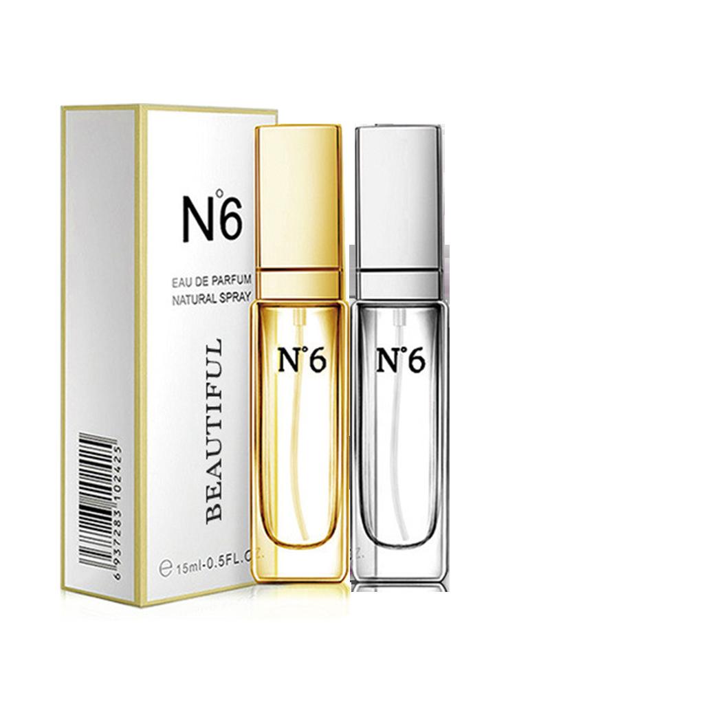 Trendsetter Fragrance: No.6 Unisex Perfume - Fresh Floral, Long-Lasting Scent, Ideal for Students.