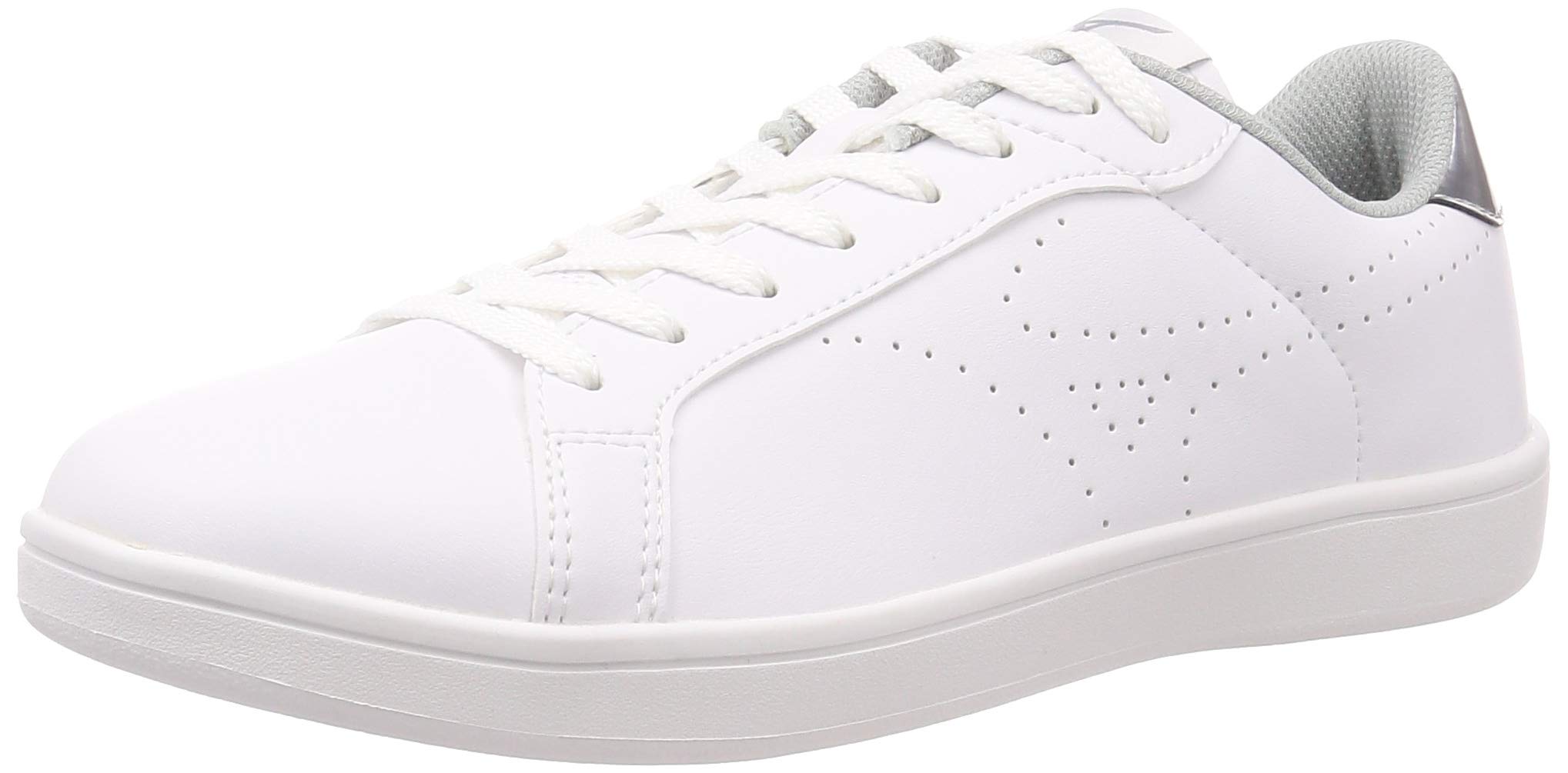 

Кроссовки Mizuno CW1, широкие, легкие, 22.0 см, 3E, бело-серебристые