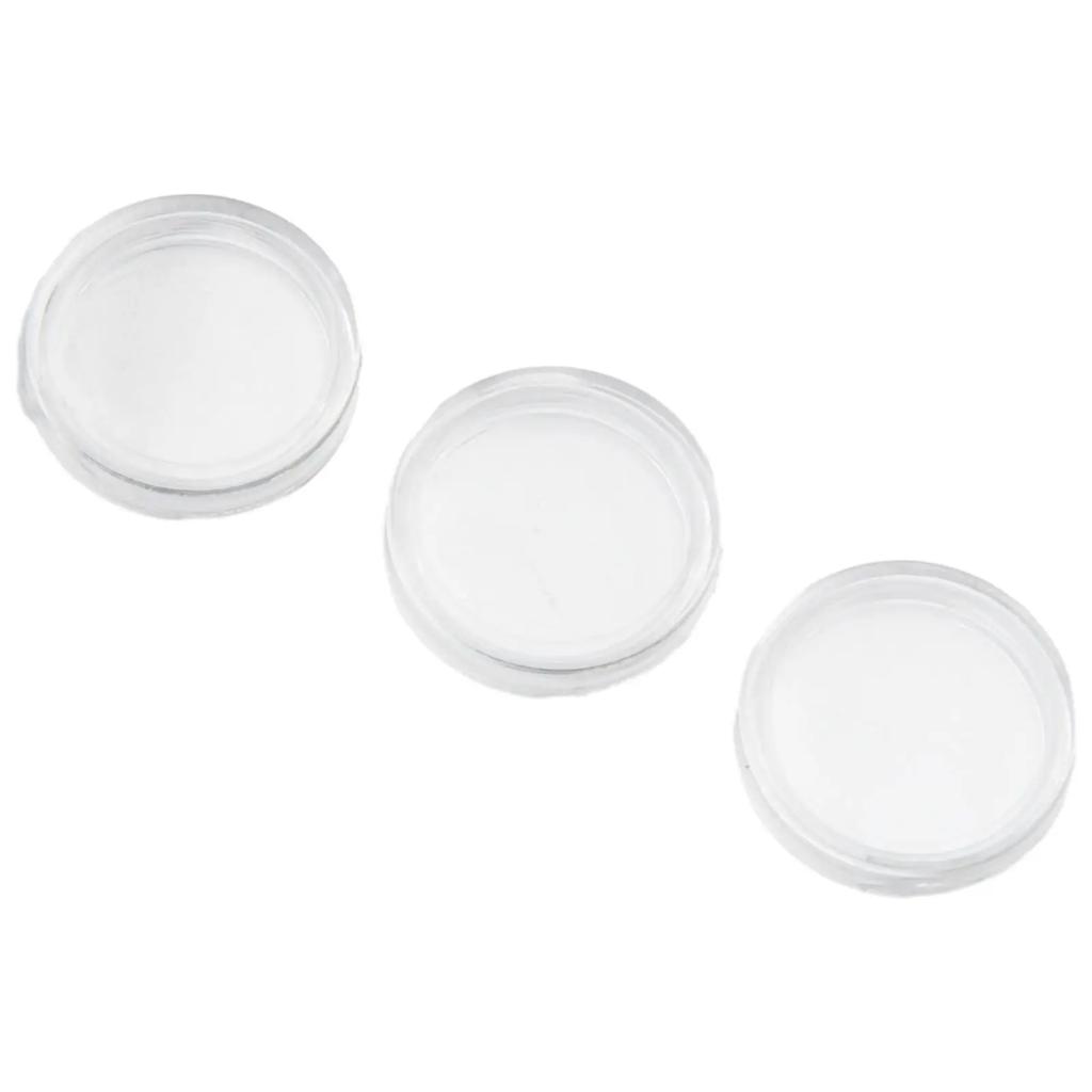 Practical Coin Capsule Small Ring Large Round Sealed Small Supplies Thickened Transparent 16MM Against Moisture