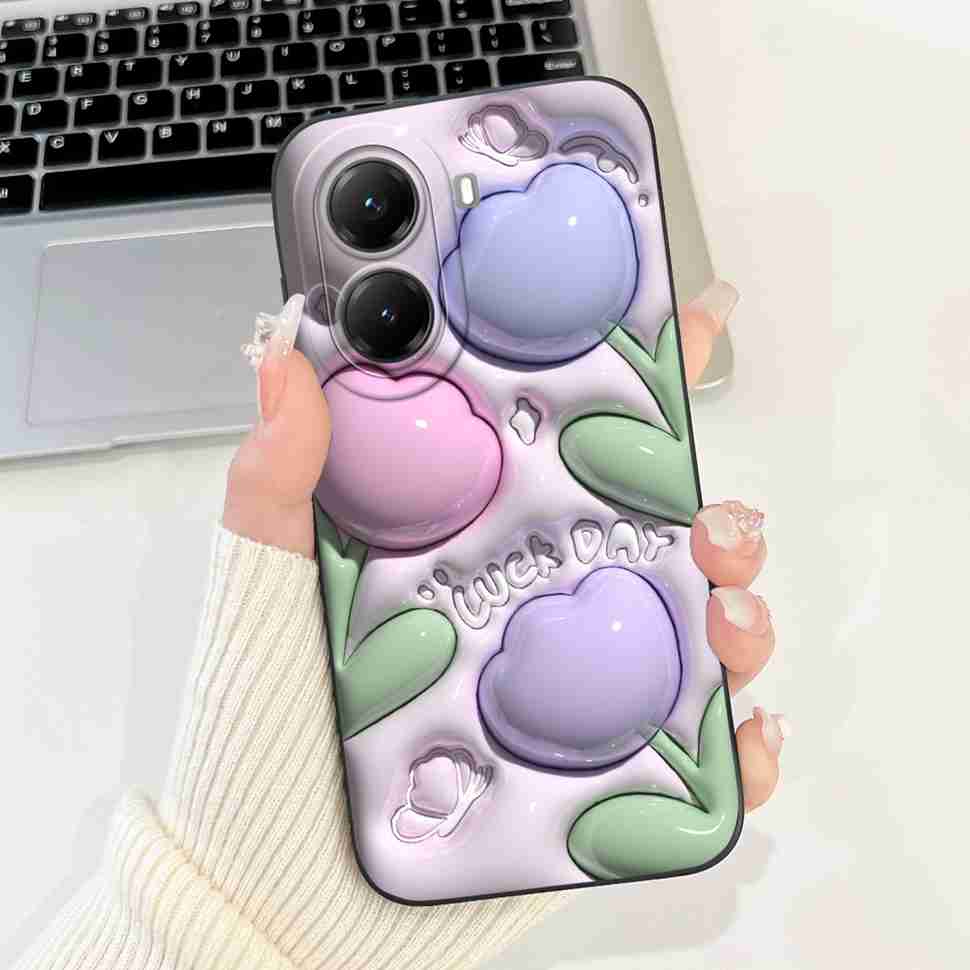 For Xiaomi Poco X7 Pro 5G Case Stylish Painted Cover Soft Silicone Phone Case For Poco X7 PocoX7 Pro Protectors Back Cover Coque