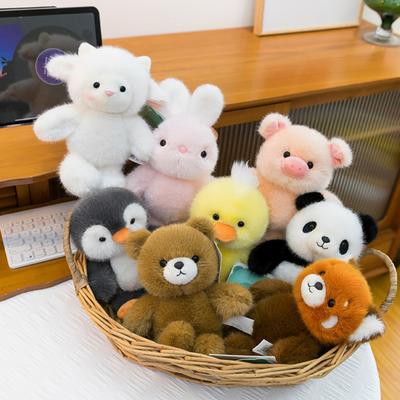 Panda Stuffed Toy Cute Panda Penguin Bear Animals Soft Cuddly Plush Elephant Sloth Plushies Kids Girls