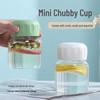 Zhenqi Portable 300ml Glass Mug with Lid