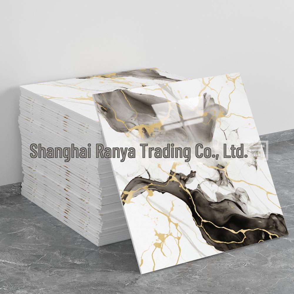 Fliesenimitat 3D Wandaufkleber: Selbstklebende Aluminium-Kunststoff-Paneele für Badezimmer- und Küchenrenovierung.