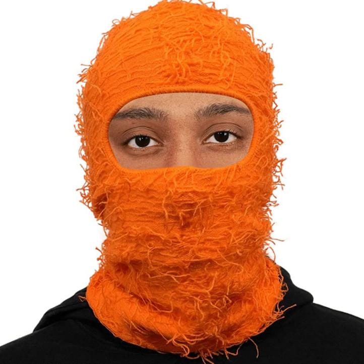 Passamontagna Invernale Lavorato a Maglia Mimetico Cappello Unisex Caldo Antivento Copricapo Per Uomini Donne