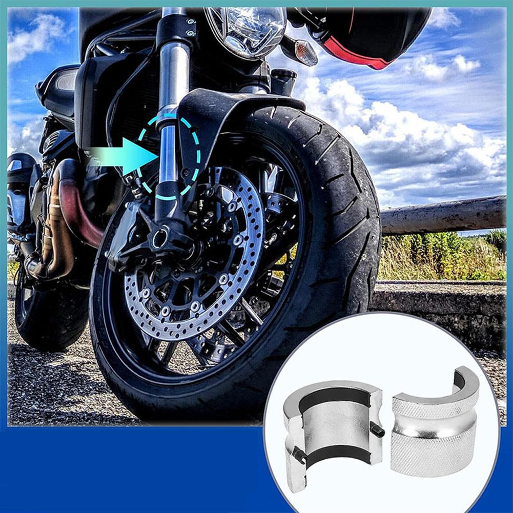 Motorcycle Adjustable Fork Seal Driver Tool 39mm-50mm Carbon Steel Dirt Bike Fork Seal Tool For Scooters, Tricycles, And Quadricycles