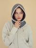 LORDLOAR Knit Button Balaclava Charcoal