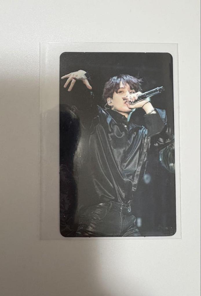 [USED] Yoongi Trading Card EUROPE Europe lys Blu-ray