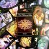 Interactive Tarot Cards Large Tarot Cards Durable Original Tarot Card Decks for Beginners and Expert Tarot Cards Set for Gifts Fortune Telling Cards G