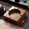 Solid Wood Ashtray, Home Living Room, Creative Personality, Wooden Hotel, New Chinese Style Wooden Ashtray