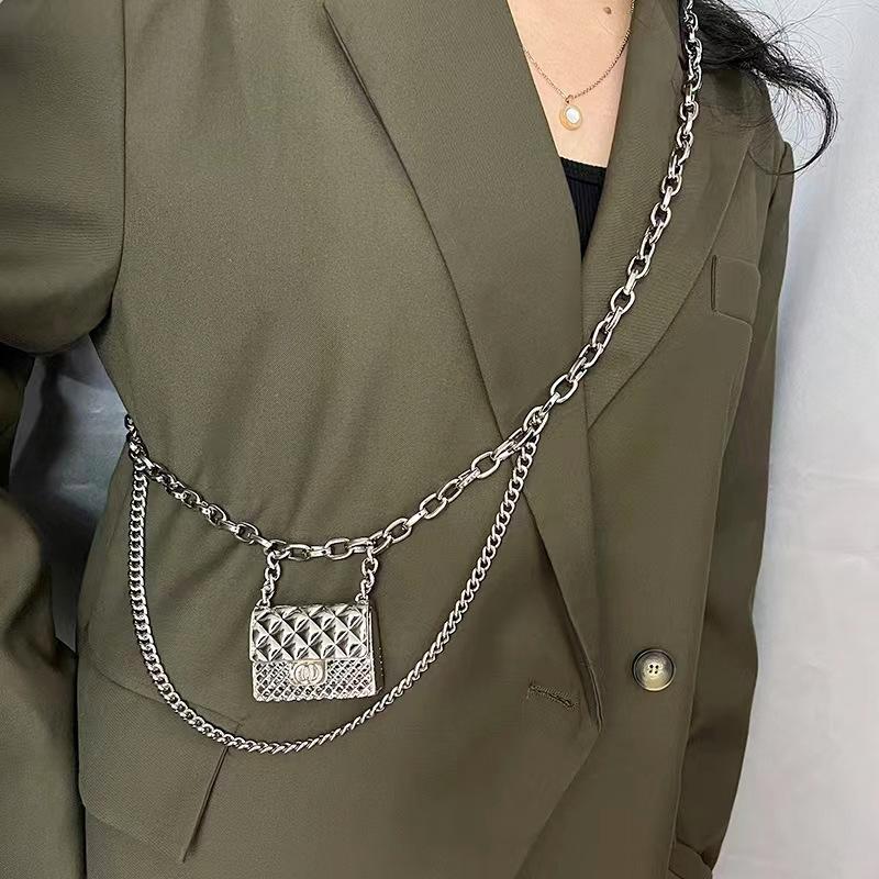 Four Seasons Available New Belt Women'S Leather Fashion Versatile Jeans Belt Decoration With Skirt, Suit, Sweater Waist Cover