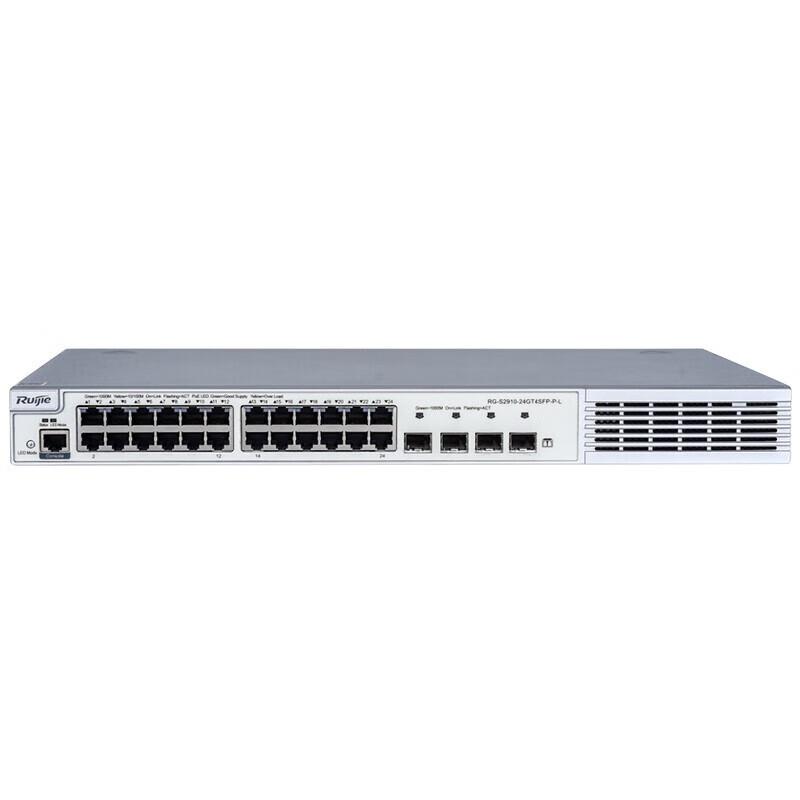 Ruijie RG-S2910 Series 24-Port Gigabit POE Managed Switch