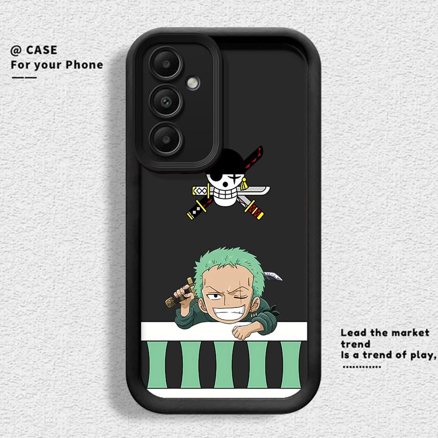 Ones P-Pieces Luffy Zoro Phone Cover Case for Samsung Galaxy A26 A32 A23 A71 A72 A15 A16 A56 A35 A36 A51 A73 A34 A12 A13 A53 A54
