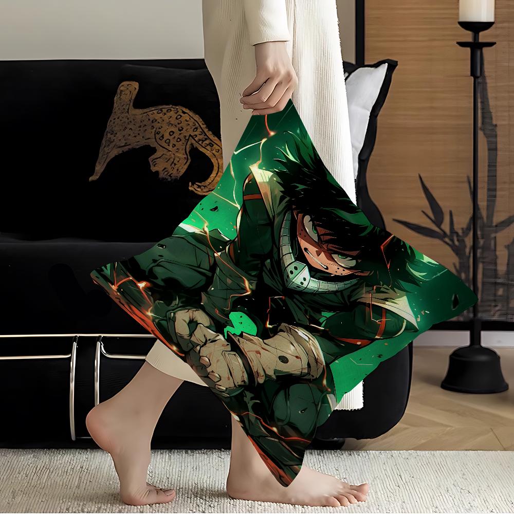 Midoriya Izuku Deku My Hero Academia Ahorn Design Kissenbezug Glückliche Herbsternte Dekoration Feiertagsdekoration Kissenbezug