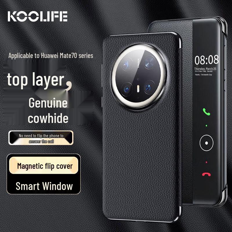 KOOLIFE Huawei Mate Series Smart Flip Leather Case