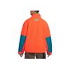 Nike Veste de sport ample patchwork CNY avec col montant Vestes pour hommes Corail-Orange DQ5061-817