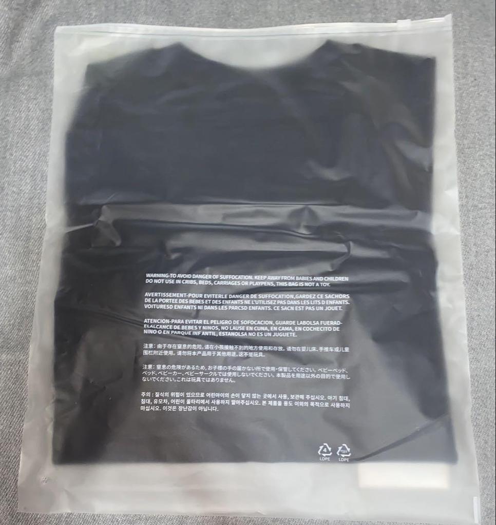 [USED] BTS PTD Long Sleeve T-Shirt, Navy, Size L