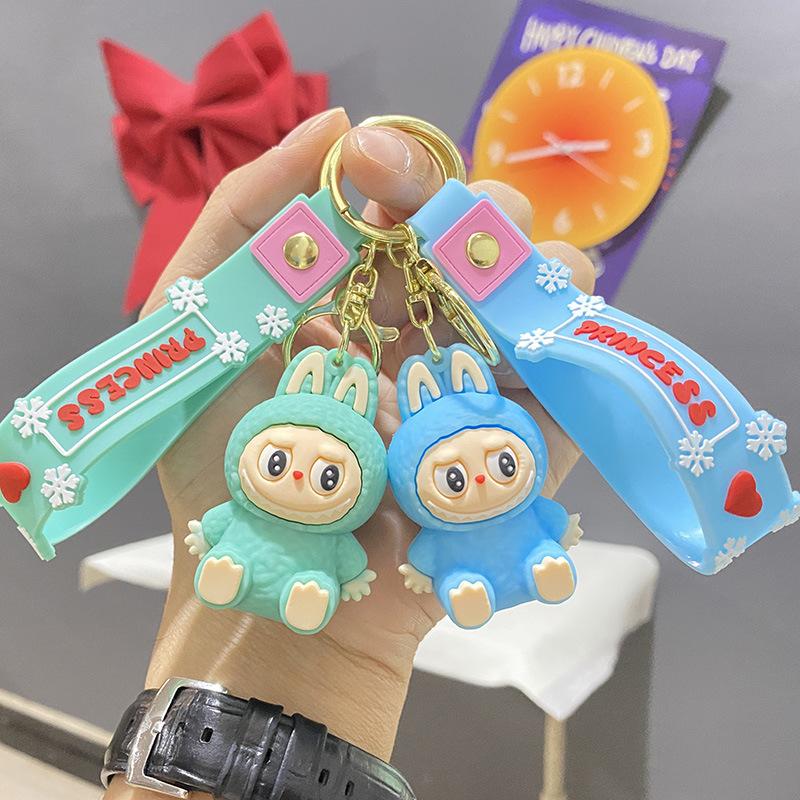 Kawaii Klíčenka Přívěsek na Zavěšení do Auta Dekor Kreslený Přívěsek na Klíče na Zavěšení na Batoh Ozdoby