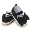 Non-slip Baby Girls Shoe Solid Color Princess Shoes Baby Shoes Butterfly Knot Shoes  Toddler