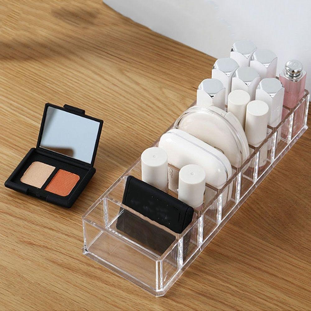 Detachable Acrylic Cosmetics Storage Box Transparent Jewelry Make Up Organizer for Home