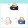 Travel Nylon Makeup Bag With Sealed Closure For Cosmetics And Toiletries