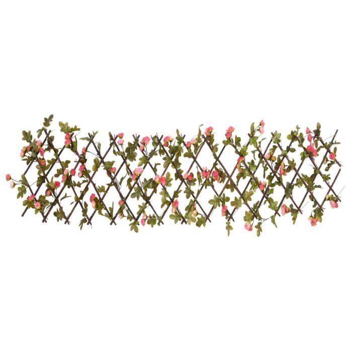 VidaXL Expandable Artificial Ivy Trellis 5 Pcs, Fence Screen, Privacy Screen, Garden Decoration 366577
