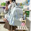 Schoolbag1011 New Large-capacity Student Schoolbag Lightweight Leisure Travel Backpack Cute Large-capacity Backpack
