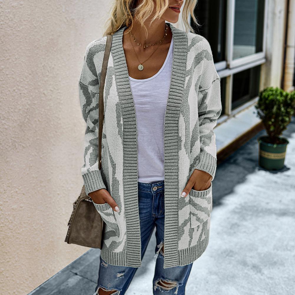 Donne Aperto Lungo Maglia Inverno Cardigan Autunno Maglione Front Coat  acquista in modo economico — spedizione gratuita, recensioni reali con foto  — Joom