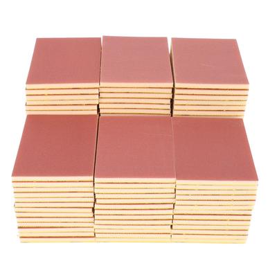 100 PEZZI Blocco Spugna Carta Vetrata Grana 2000 Spugna Carta Vetrata Multifunzione Blocco Levigante per