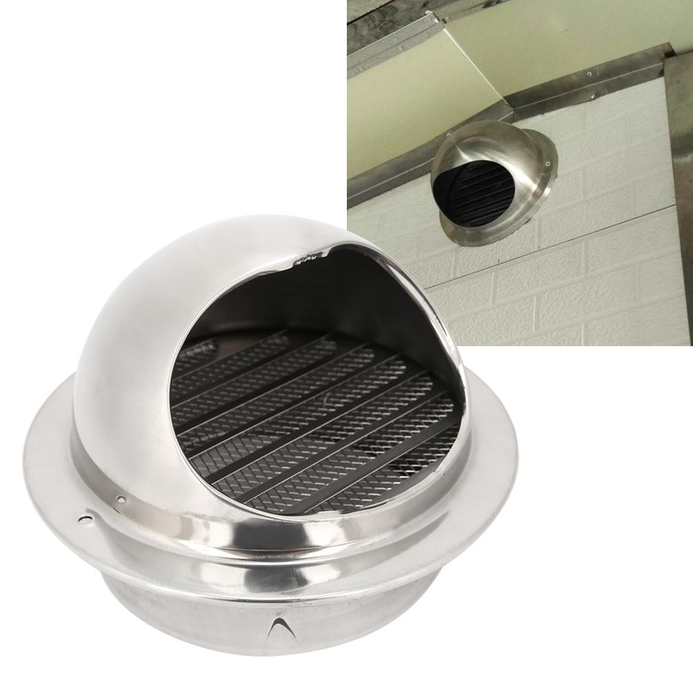 Household Stainless Steel Kitchen Ventilator Exhaust Hood Grille Outlet Vent Accessory