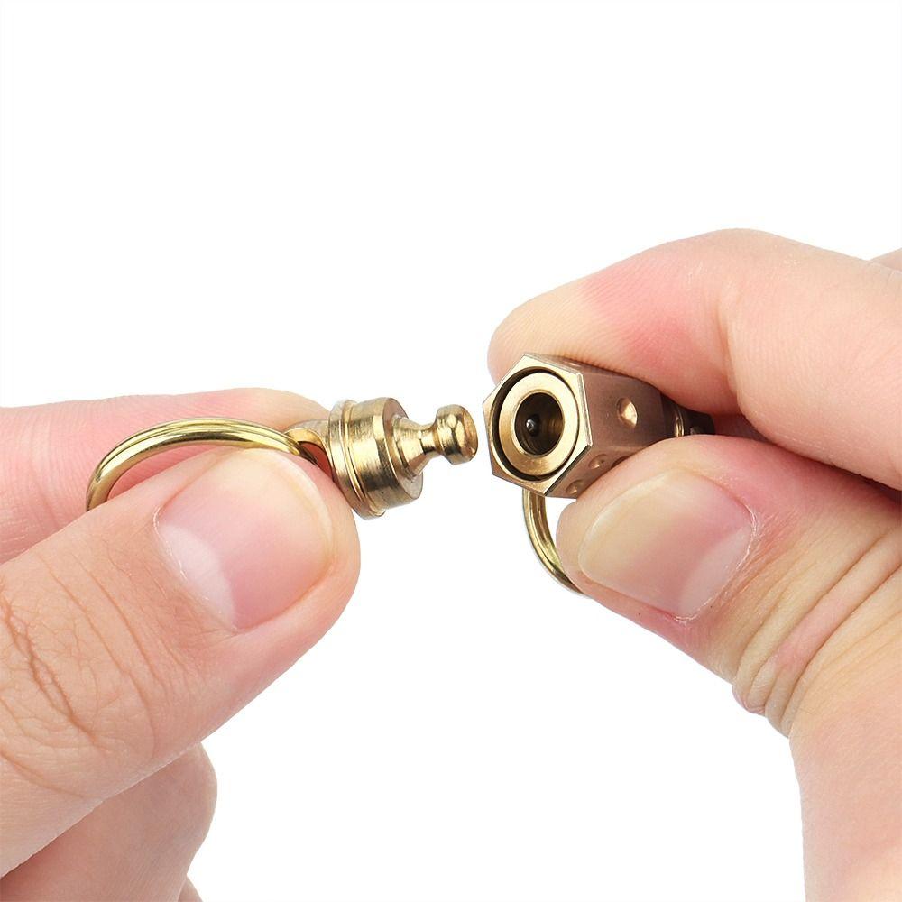 360 Degree Swivel Car Keychain Quick Release Quick Release Keychain Titanium Zinc Zinc Alloy Keychain  Gifts