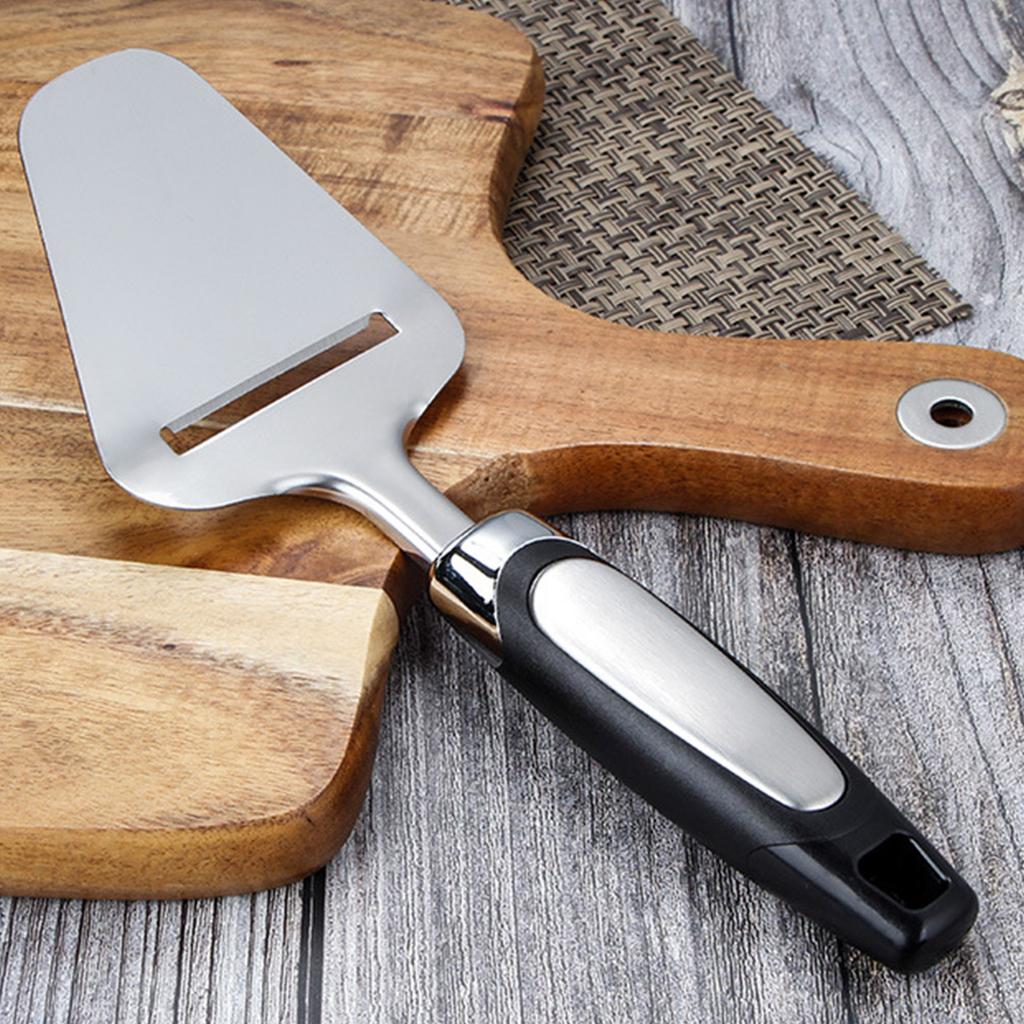 Cheese Cutter with Comfortable Handle for Soft and Hard Cheeses Cheese Grater Metal Butter Cutter Cooking Supplies