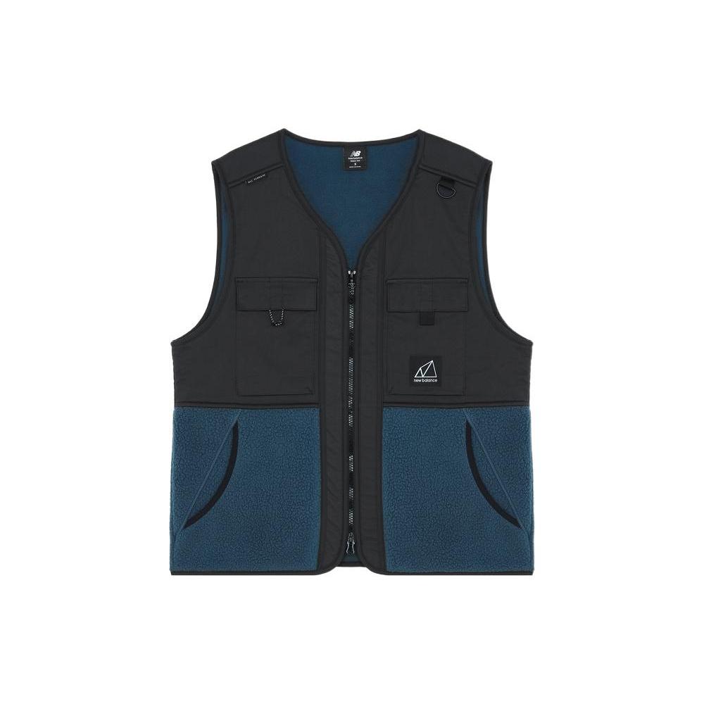 New Balance Vests Men s Lake Blue Collarless Moderate Workwear MV13500-DOG XL