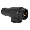 12V 13 Pin Anhänger Stecker Wasserdicht Anhänger 13 Pole Elektrische Stecker Verdrahtung Buchse Adapter Anhänger Abschleppen Zugfahrzeug RV