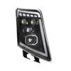 Euro Truck Simulator Volvo FH13 FM3 Full LED Headlight Assembly: Four-Lens with Four Low Beam & Eight High Beam Laser Headlights.
