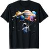 Funny Astronaut Planets Gift Men Women Kids Astronomy Space T-Shirt