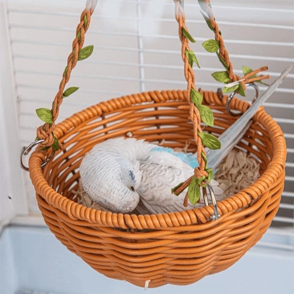 Wear-resistant Woven Bird Nest Bite Resistant Spherical Bird Nest Bird Sleeping Hut  Summer