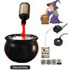 Halloween Magic Floating Potion Bottle Glowing Witch Cauldron Trick Or Treat Party Favors Sparkling Potion Diffuser Set Party