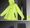 Unisex Lichtgewicht Regenjas & Broek Set, Anti-Stortbui, Waterdicht, Ideaal voor Fietsen, Voedselbezorging & Elektrisch Motorrijden.