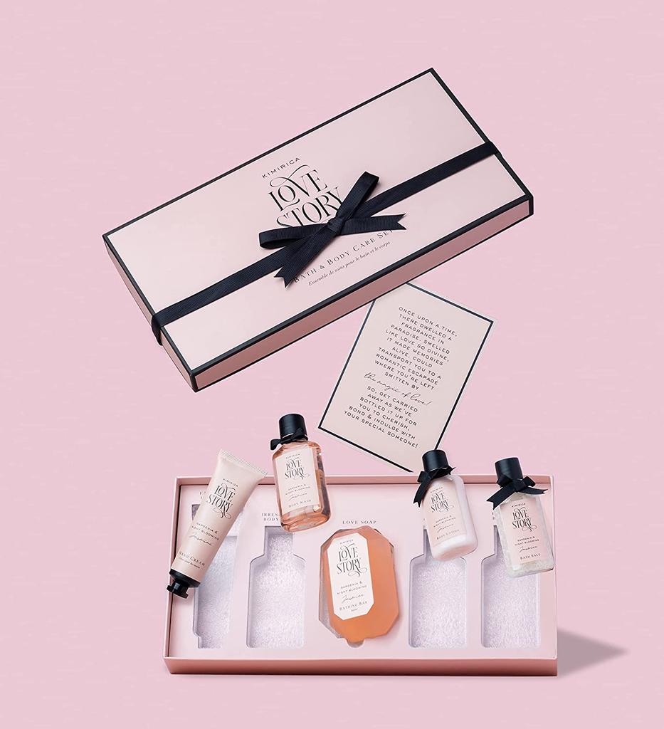 Kimirica opplevelsessett Love Story badestellsett for menn og kvinner