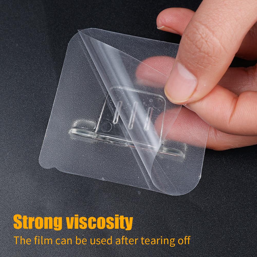 6/1 STÜCKE Wandmontierter Rasiererhalter Aufbewahrungshaken Schlagfreie Wandbehang Lagerregale Home Badezimmer Regal Organizer Zubehör