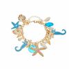 Ornaments Shell Starfish Bracelet Imitation Pearl Natural Conch Beach Bracelets  Vacation