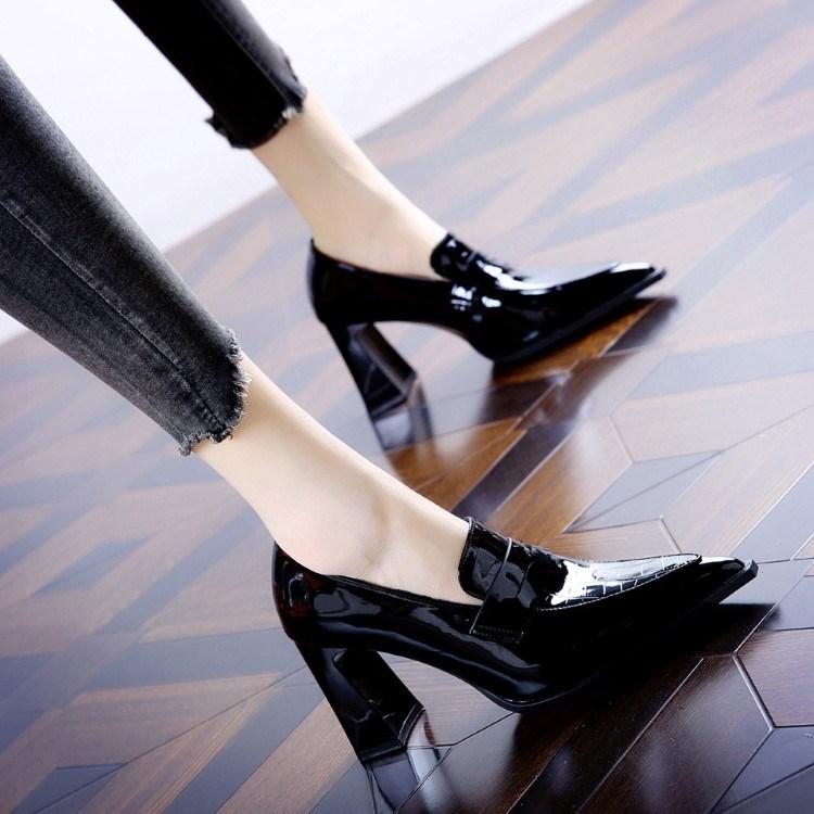 Fashion AJGS Luxurious High Heels Pointed Toe Women's Shoes 2024 Fashionable Dress Pumps Elegant Waterproof Platform