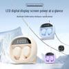 TWS5.3 Wireless Bluetooth Earphones M41 with Transparent Cover, LED Display, Noise Cancelling, Mini and Waterproof.