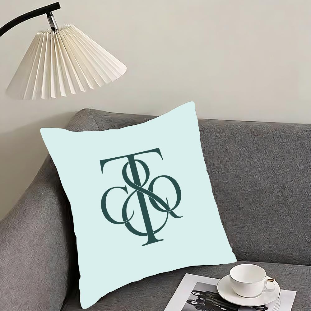 Tiffany & Co Cushion Cover Reversible Plush Pillow Cover – For car, sofa, bedroom, perfect as a gift.