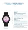 SANDA 6011 Classic 50M Waterproof Wristwatch TPU Strap Female Girl Clock New Top Luxury Brand Women Watch Quartz Lady Original