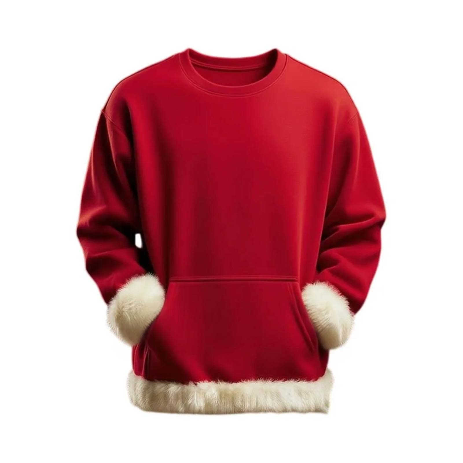 

Women s Fashion Casual Solid-color Long-sleeved Sweatshirt One Size